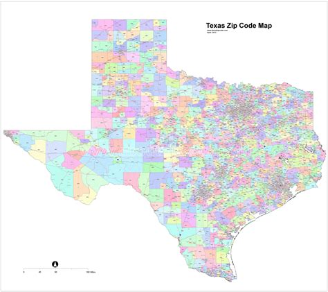 76307, TX Zip Code Map .